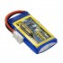 3.7V 1S 400mAh 25C锂电池 MX2.0 -2P正向插头