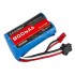 6.4V 2S 900mAh 锂铁电池 JST +SM3P 反向公端插头