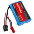 6.4V 2S 900mAh 锂铁电池 JST +SM3P 反向公端插头