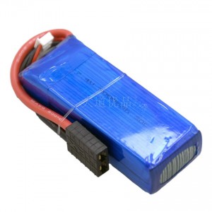 7.4V 2S 3000mAh 30C 锂电池 TRX插头